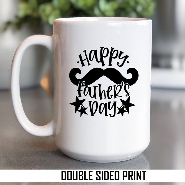 Happy Father's Day Double Sided Printed Mug