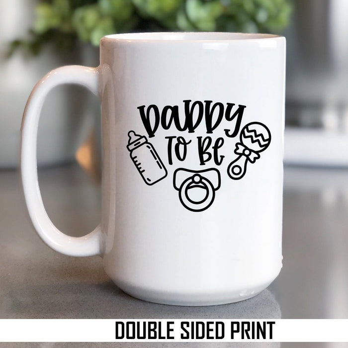 Daddy To Be Double Sided Printed Mug