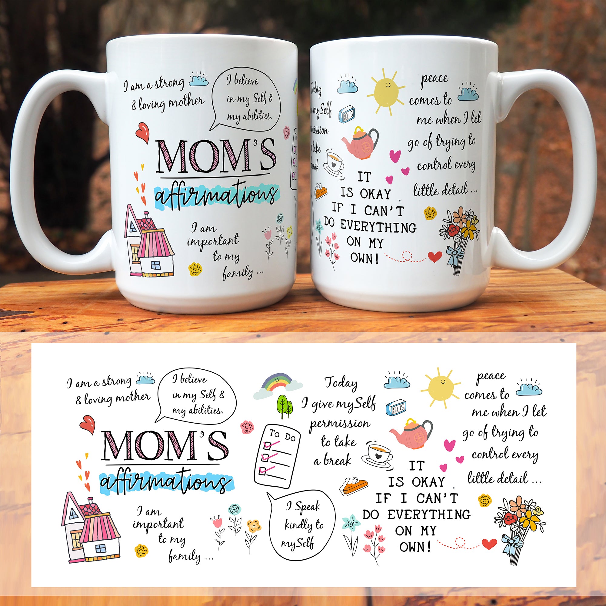 Mom's Affirmations Mug