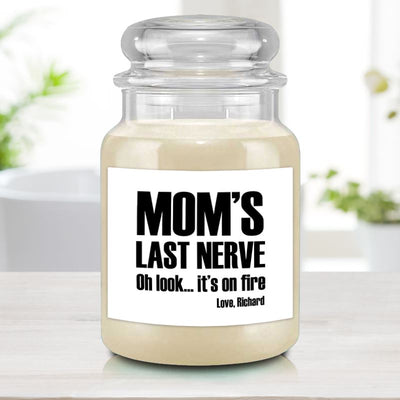 Funny Candle for Mom - If this Candle is Lit, Ask Dad