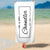 Personalized Mr & Mrs EST Premium Beach/Pool Towel