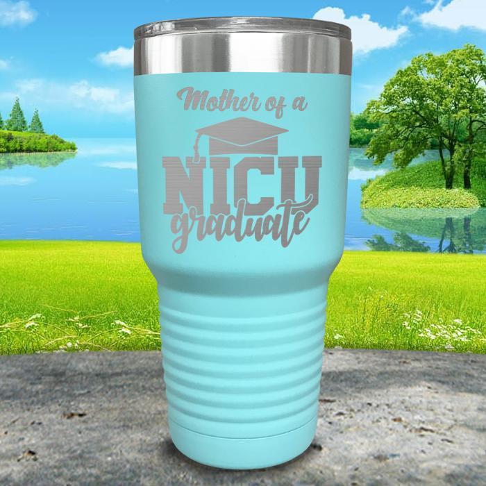 Mother of NICU Graduate Engraved Tumbler Tumbler ZLAZER 30oz Tumbler Mint 