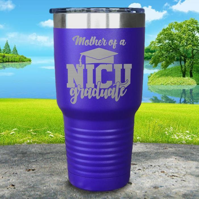 Mother of NICU Graduate Engraved Tumbler Tumbler ZLAZER 30oz Tumbler Royal Purple 