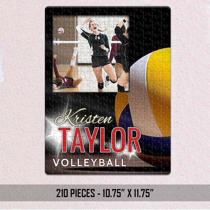 Ultimate Sports CUSTOM Photo Jigsaw Puzzles Puzzle LemonsAreBlue 210pc Puzzle Volleyball 