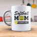 Personalized Softball Mama Mug Mugs Lemons Are Blue 15oz Mug 