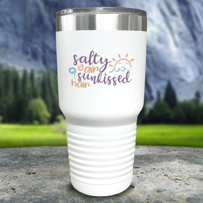 Salty Air Sunkissed Hair Color Printed Tumblers Tumbler ZLAZER 