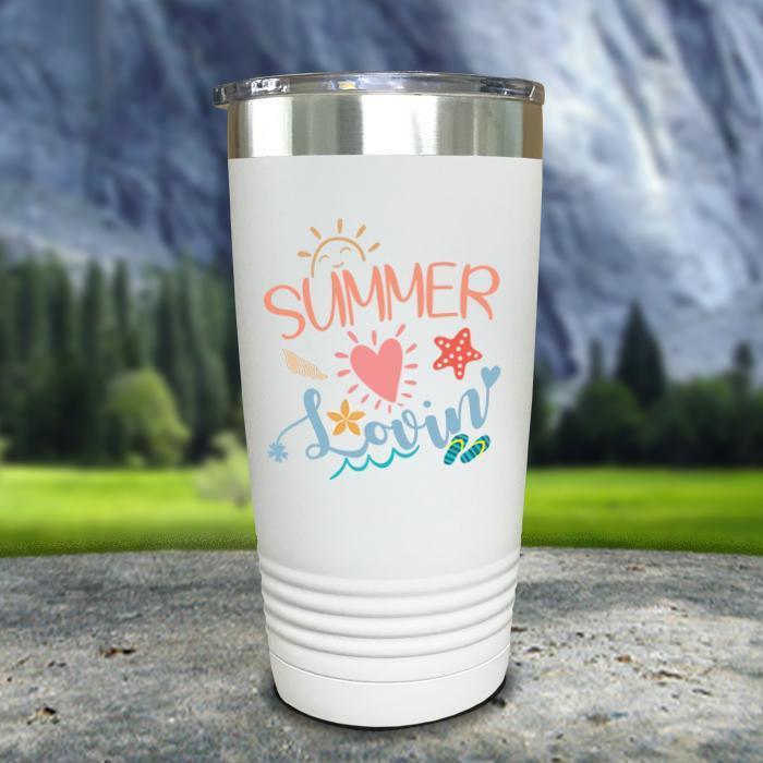 Summer Lovin' Color Printed Tumblers Tumbler ZLAZER 