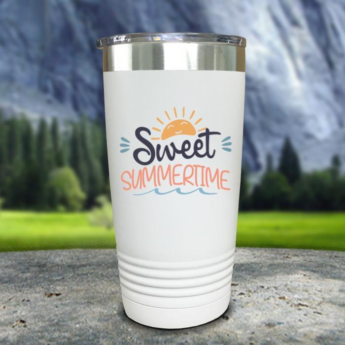 Sweet Summertime Color Printed Tumblers Tumbler ZLAZER 