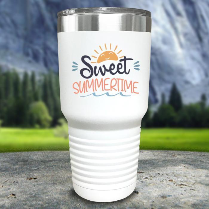 Sweet Summertime Color Printed Tumblers Tumbler ZLAZER 