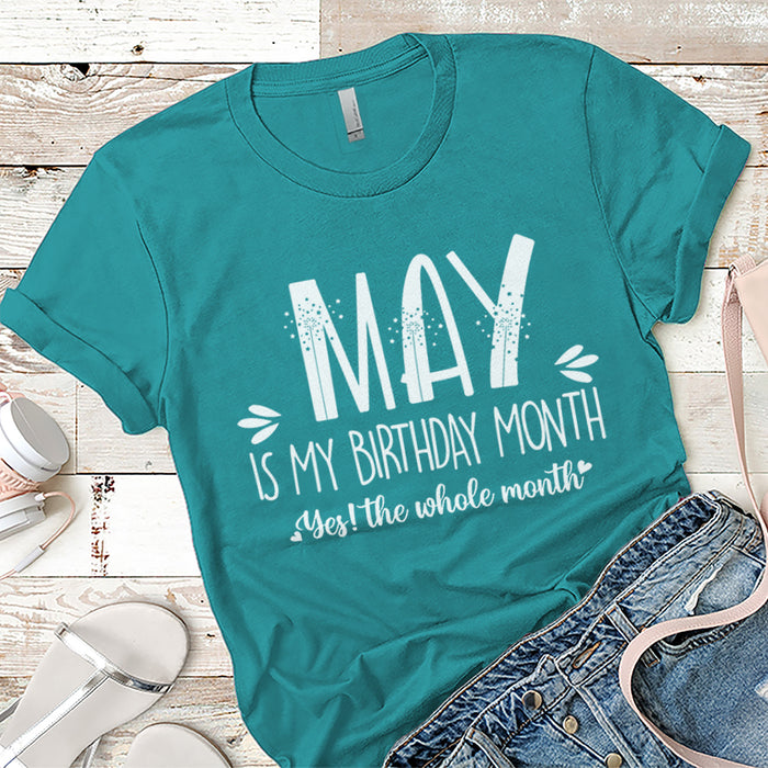 Birthday Month Customized Premium Tees