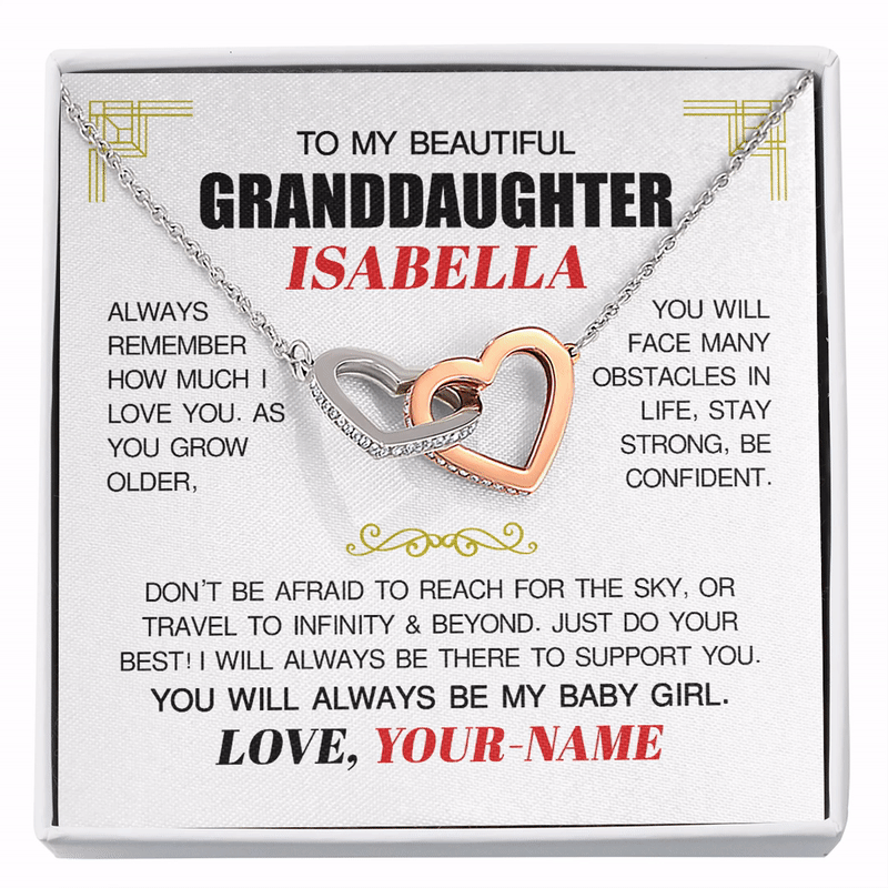 (Personalized) To My Beautiful Daughter - Always Be My Baby Premium Jewelry