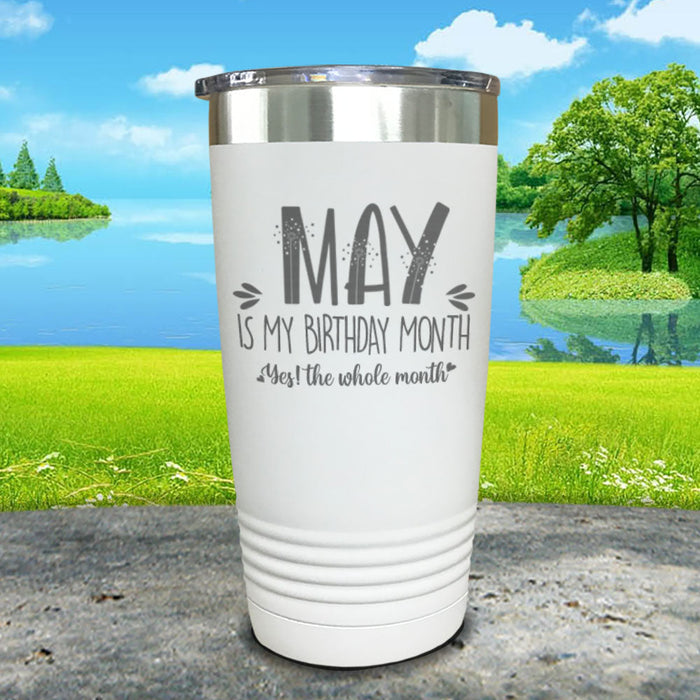 Birthday Month Customized Engraved Tumbler