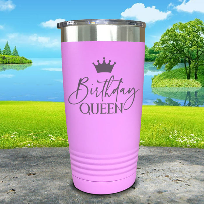 Birthday Queen Engraved Tumbler