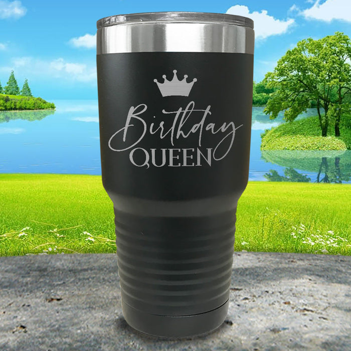 Birthday Queen Engraved Tumbler