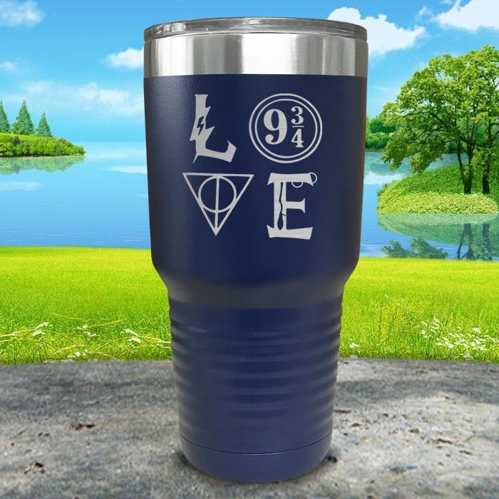 Love Wizard Magic Engraved Tumbler Tumbler ZLAZER 