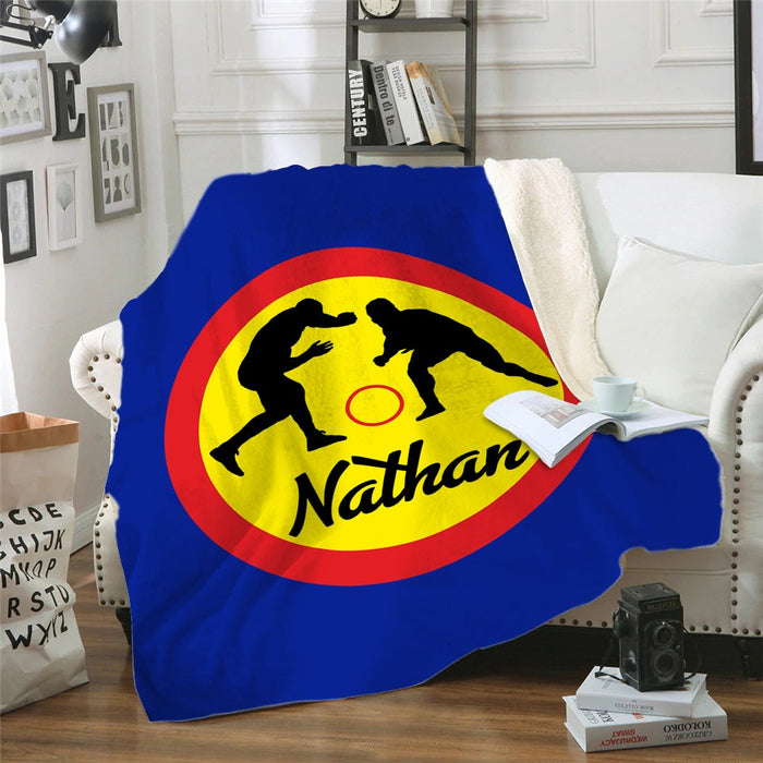 Wrestling Personalized Blankets