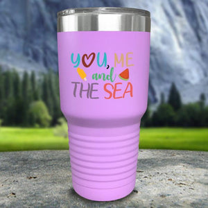 You Me and The Sea Color Printed Tumblers Tumbler Nocturnal Coatings 