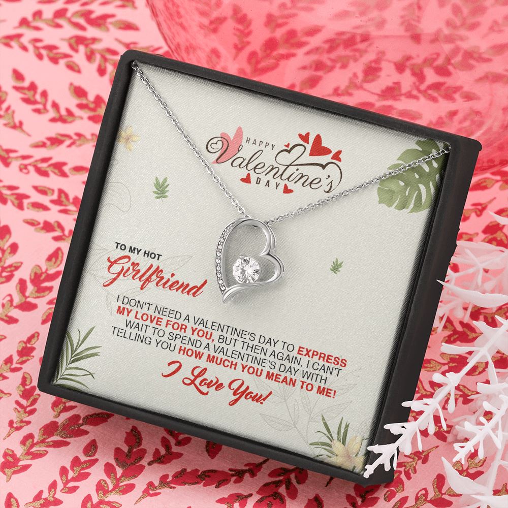Valentines Gift for Girlfriend, Forever Love Necklace