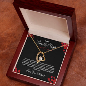 To My Beautiful Wife Forever Together Premium Jewelry