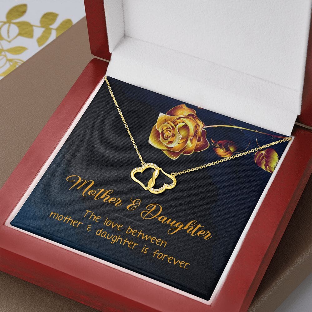 Mother & Daughter Love is Forever Premium 10k Gold Jewelry