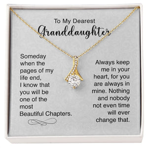 My Dearest Granddaughter Beautiful Chapter Premium Jewelry