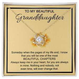 Beautiful Granddaughter Beautiful Chapters Premium Jewelry