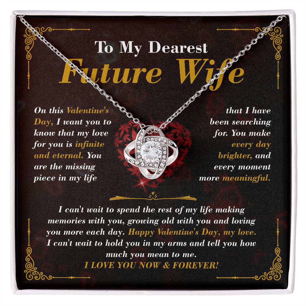 Valentine's Day Gift to my Dearest Future Wife - Premium Love Jewelry
