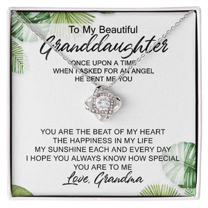To My Beautiful Granddaughter from Grandma Once Upon a Time Premium Jewelry
