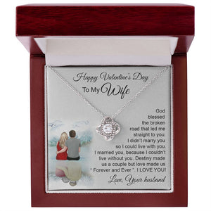 Forever & Ever Valentines Gift to Wife Premium Jewelry