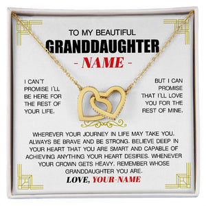 [ALMOST SOLD OUT] To My Granddaughter from GRANDPA/GRANDMA - Promise - Premium Jewelry
