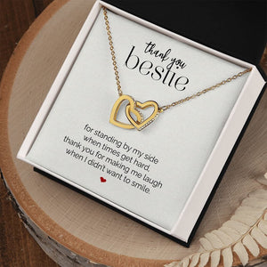 Thank You Bestie For Standing By My Side Premium Jewelry