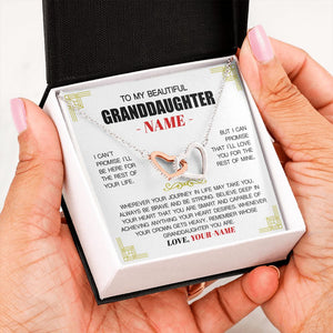 [ALMOST SOLD OUT] To My Granddaughter from GRANDPA/GRANDMA - Promise - Premium Jewelry