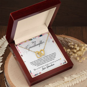 Dear Granddaughter You're Beautiful Smart Funny Just Like Me Heart Premium Jewelry