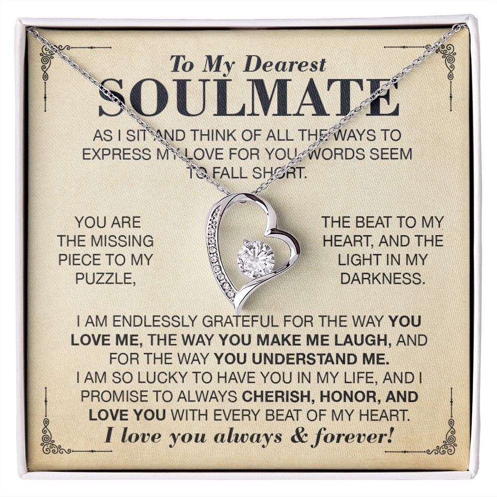 (Almost Sold Out) Romantic Gift for Dearest Soulmate Premium Necklace Jewelry