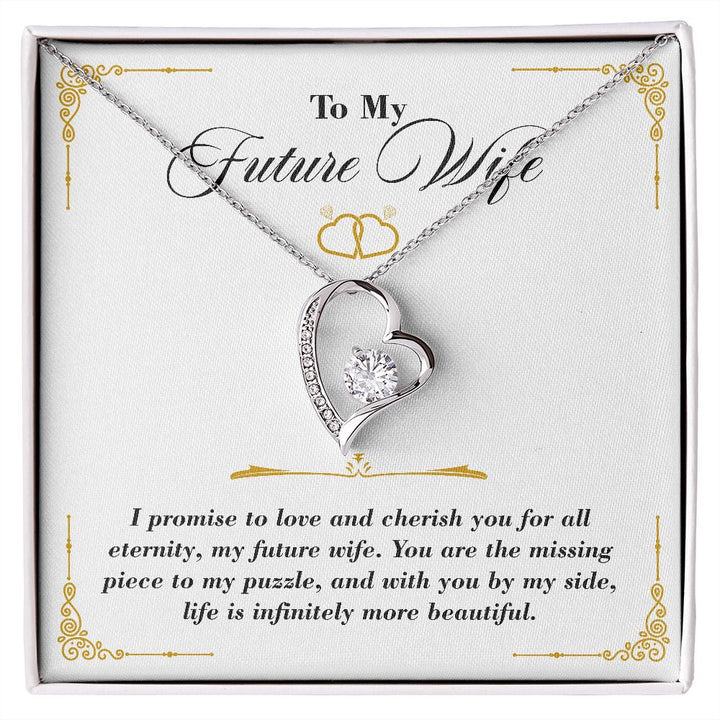 Best Deal for Future Wife Necklace, To My Bride Beautiful Necklace Gift |  Algopix