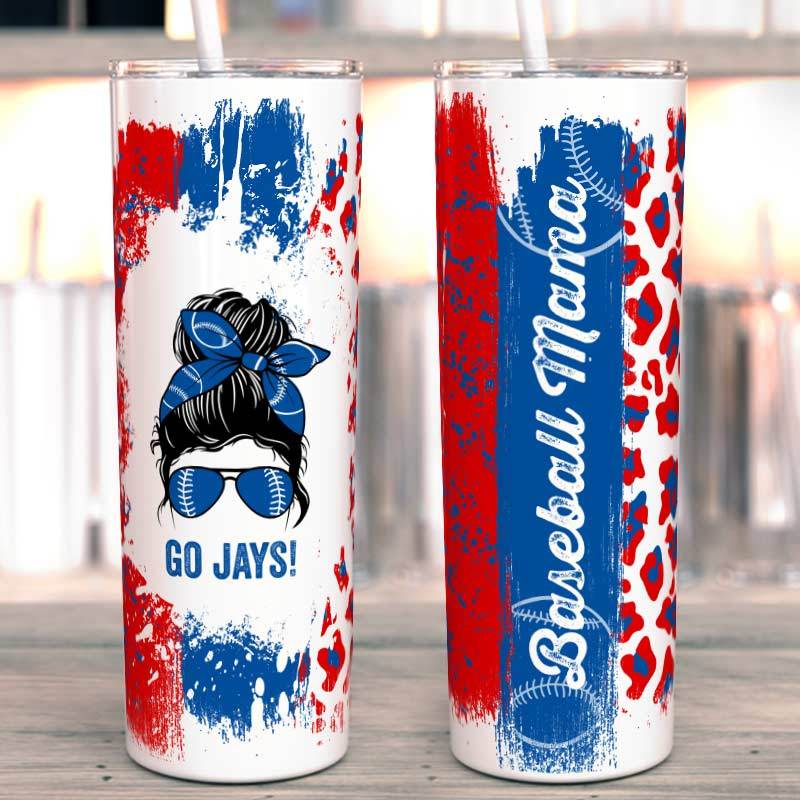 Fourth of July Gnome Personalized 20oz Insulated Tumbler with Lid and Straw