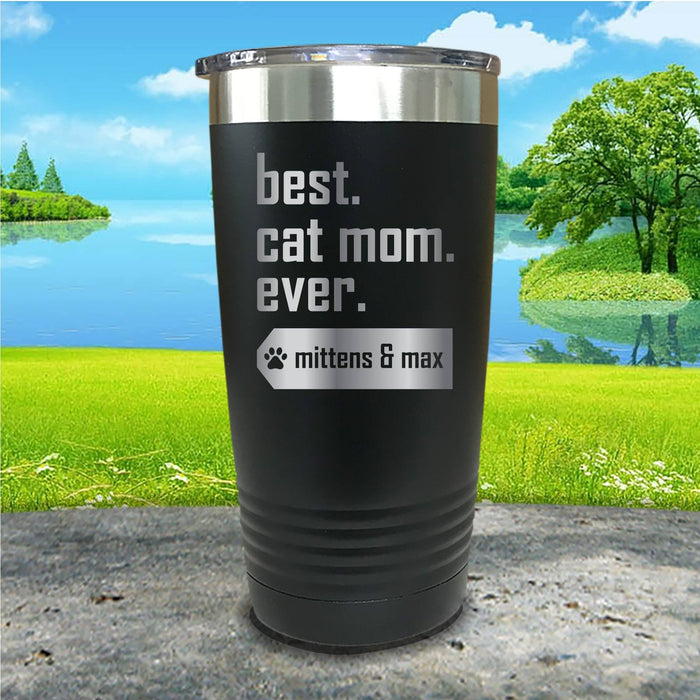 Best Dog or Cat Mom Personalized Engraved Tumbler