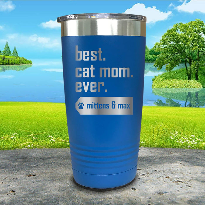 Best Dog or Cat Mom Personalized Engraved Tumbler