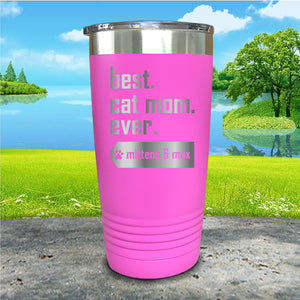 Best Dog or Cat Mom Personalized Engraved Tumbler
