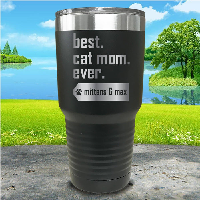 Best Dog or Cat Mom Personalized Engraved Tumbler