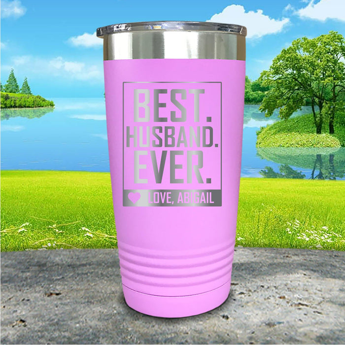 Best Husband Ever Personalized Engraved Tumbler