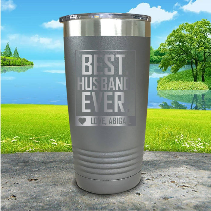 Best Husband Ever Personalized Engraved Tumbler