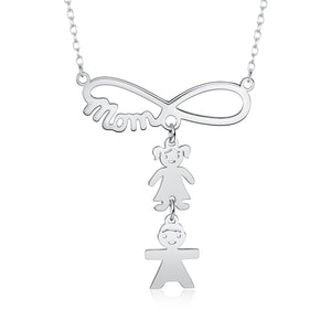 Best Dropship Product Personalized Rhodium Plated Necklace
