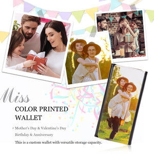 Custom Color Printed Photo Wallet