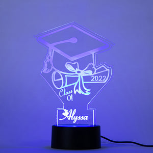 Custom Graduation Light Lamp