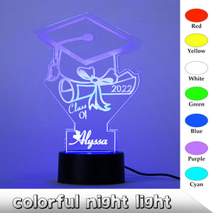 Custom Graduation Light Lamp