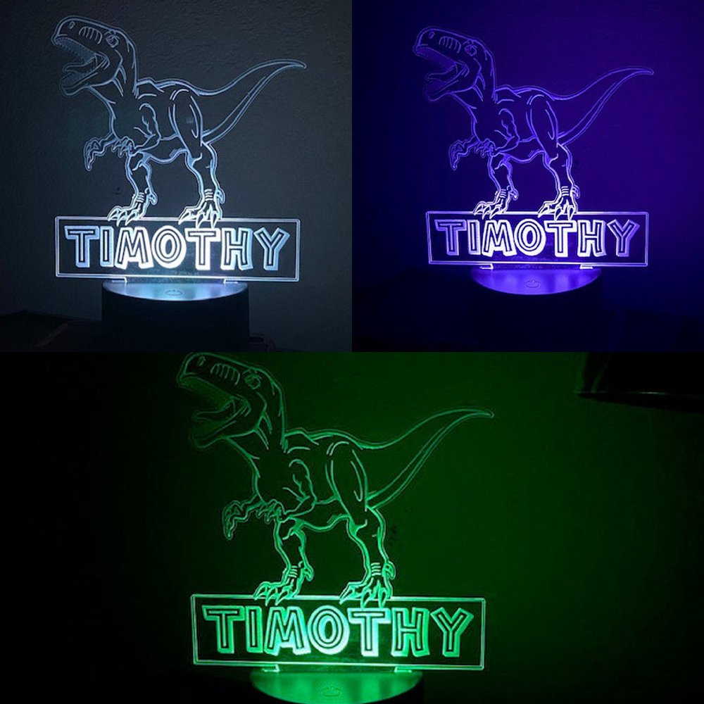 Custom T-Rex Night Light