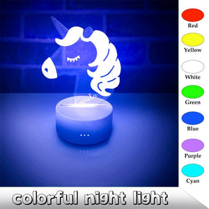 Custom Name Unicorn Night Light
