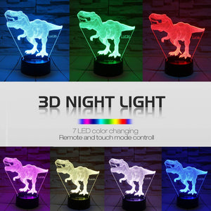 Custom Dinosaur Light Lamp