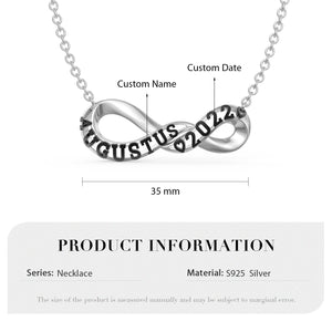 Custom 3D Jewelry Couple Necklace